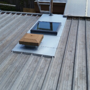Velux Skylight installed into flat roof - Balwyn (image)