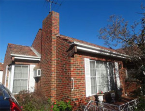 Tiled Roof Replacement with Colorbond Steel (before) - Heidelberg Heights (image)