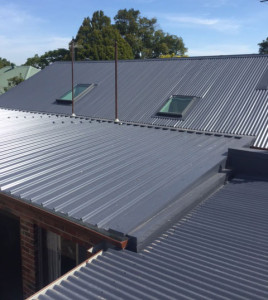 Tiled roof replacement with Colorbond Steel Rear Roof (after) Heidelberg Heights (image)