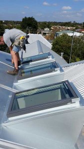 Velux FS Fixed Skylights pitched to face North - Kew (image)