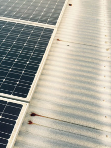 Solar Panel Roof Problems - Dissimilar Metal Corrosion (image)