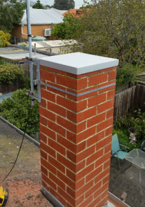Chimney Capping installed - Coburg