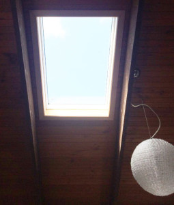 Velux M06 Skylight installed with timber trim - Lower-Plenty