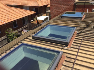 Perspex skylights replaced with Velux skylights - Essendon (image)