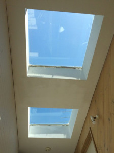 Perspex skylights swapped for Velux skylights - Essendon (image)