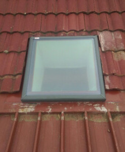 Perspex skylight replaced with Velux Skylight (after) - St Helena (image)