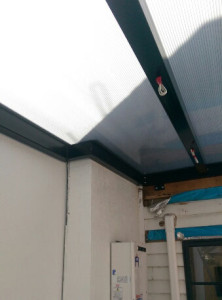 Ampelite Twinwall Sheets installed - Collingwood (image)