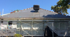 Tile to Colorbond conversion - hips and flashings replaced - Box Hill North (image)