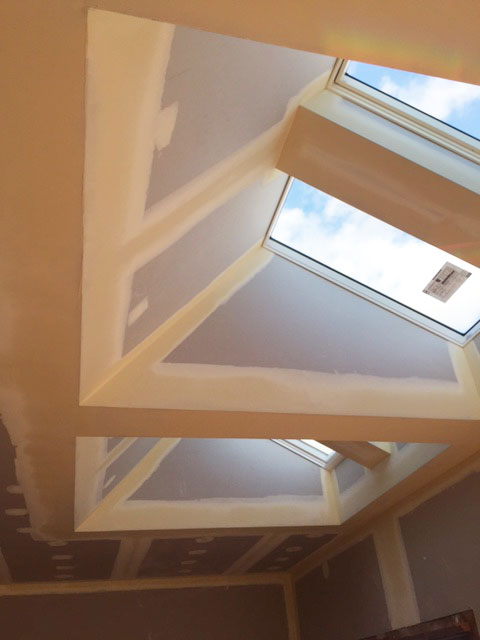 Velux Skylights with Vaulted Shafts -Rosanna