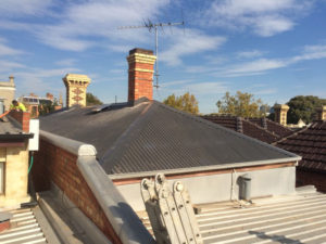 New Colorbond roof and cappings installed - North Fitzroy (image)