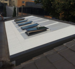 Velux Skylights installed to upper roof - Malvern (image)