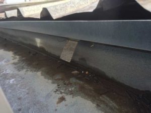 under flashings installed to box gutter - Coburg North (image)