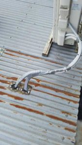 ac pipes taped (image)