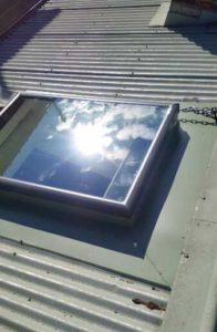 Perspex skyligh replaced with Velux Skylight - Hawthorn (image)