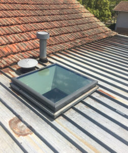 Perspex skylight replaced with Velux Skylight (after) (image)