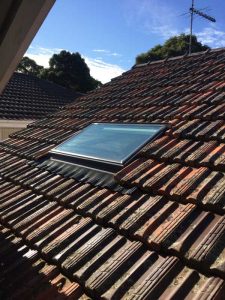 Velux Skylight installed in tiled roof - Box Hill North (image)