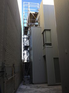 Apartment Building Cladding Replacement West Melbourne | Scaffold for Safe Access | Roofrite