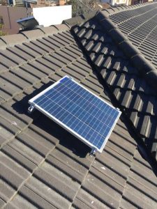 Solar Panel for Illume Skylight installed - North Fitzroy (image)