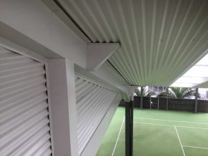 Corrugated wall cladding and flashings - details (image)