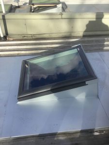 Velux Skylight installed with 15 degree buildup in Alphington (image)