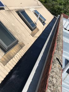 Liquid rubber membrane to box gutter to repair (after) - Melbourne (image)