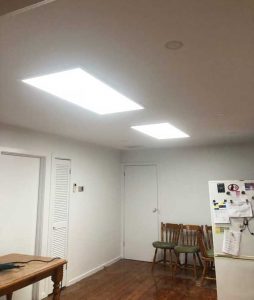Illume LED Skylights installed in dining room - Greensborough (image)