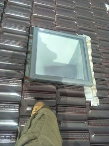 Hail Damaged Skylight Dome replaced (after) (image)