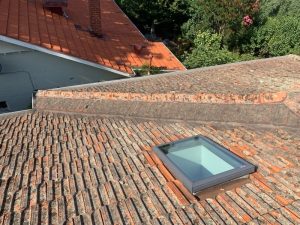 Velux Skylight installed into tiled roof - Eaglemont