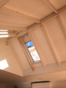 Velux Skylight with blind installed - Camberwell