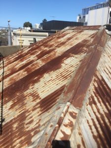 Shopfront Metal Reroof Before | South Yarra | Melbourne | Roofrite