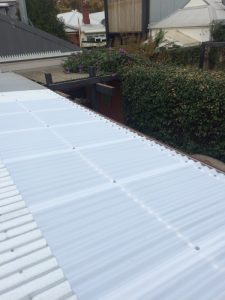 Laserlite 2000 Polycarbonate Roofing Installed | Middle Park | Roofrite