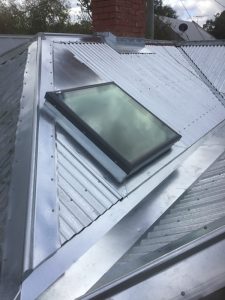 Velux Skylight to replace an acrylic dome | Middle Park | Roofrite