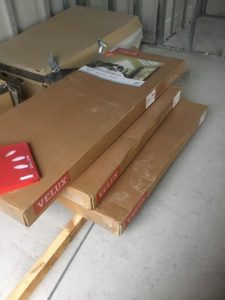 Velux Skylights delivered and ready for install | Balwyn | Roofrite