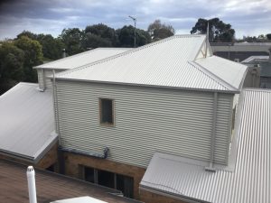 Weatherboards Replaced with Corrugated Colorbond Cladding | Hawthorn East | Melbourne | Roofrite