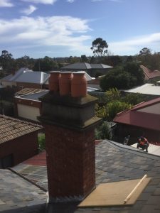 Colorbond Chimney Cappings Installed | Essendon | Melbourne | Roofrite