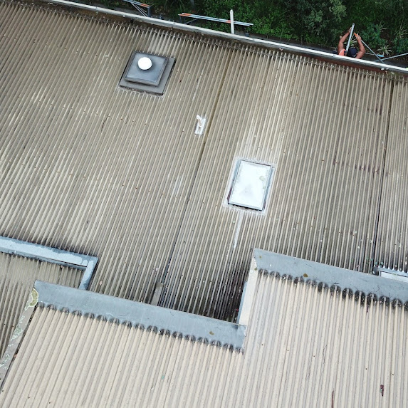 Colorbond Reroof With Velux Skylights And Cement Sheet Cladding | Melbourne | Roofrite