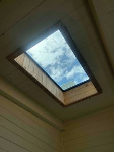 Velux Skylight installed with lining board shafts | Eltham | Melbourne | Roofrite