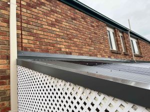 Barge flashings replaced with polycarbonate roof replacement | Melbourne | Roofrite