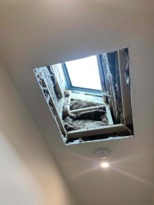 Velux Skylights shaft with insulation batts installed | Melbourne | Roofrite