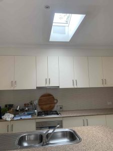 Velux Skylight and Shaft installed in kitchen | Altona North | Roofrite