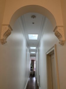 3x Velux Skylights Installed in Hall | Kensington | Roofrite