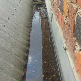 Leaking Box Gutters |Box gutter holding water | Melbourne | Roofrite